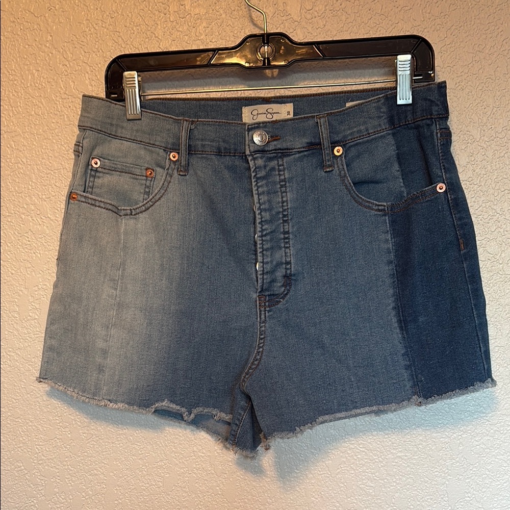 💙Jessica Simpson High Waist Denim Shorts (32)